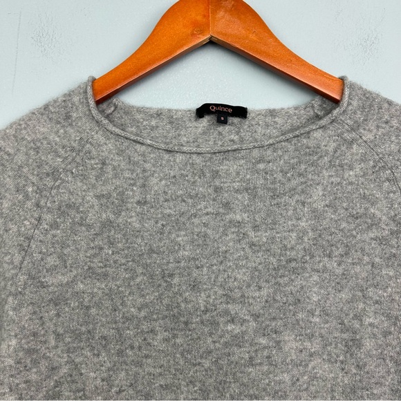 Quince Gray Crew Neck Sweater - Picture 6 of 11